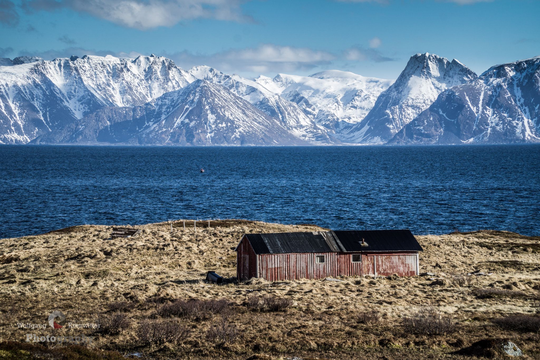 Cabin on Soroya Island, Norway