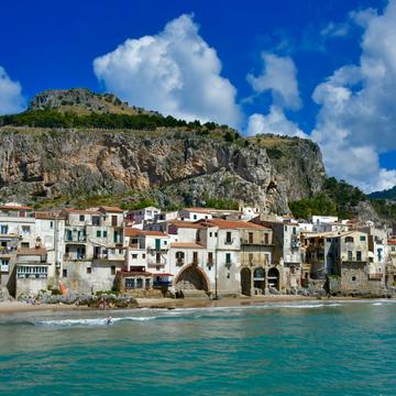 Cefalu's Waterfront, Italy