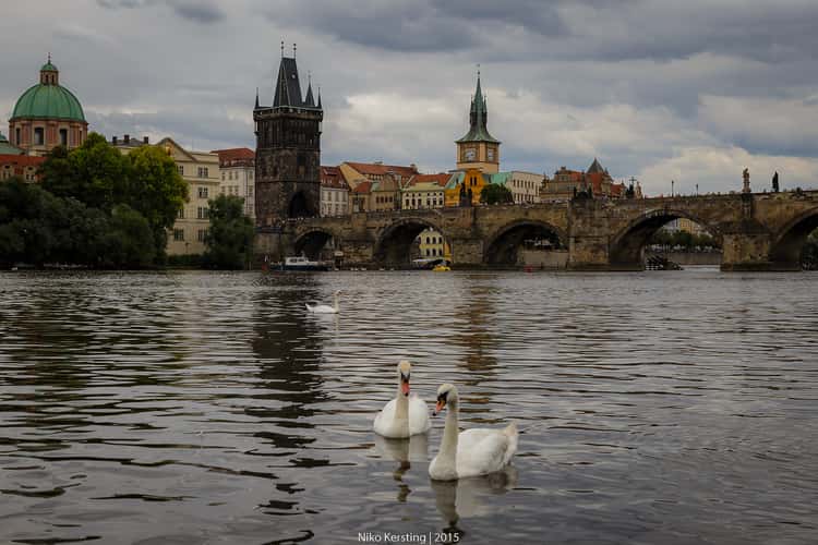 Charles Bridge and Royal Castle, Praque