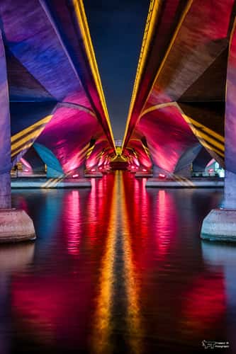 Esplanade & Jubilee Bridge Reflection
