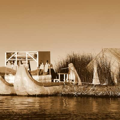 Floating Islands of Uros, Peru