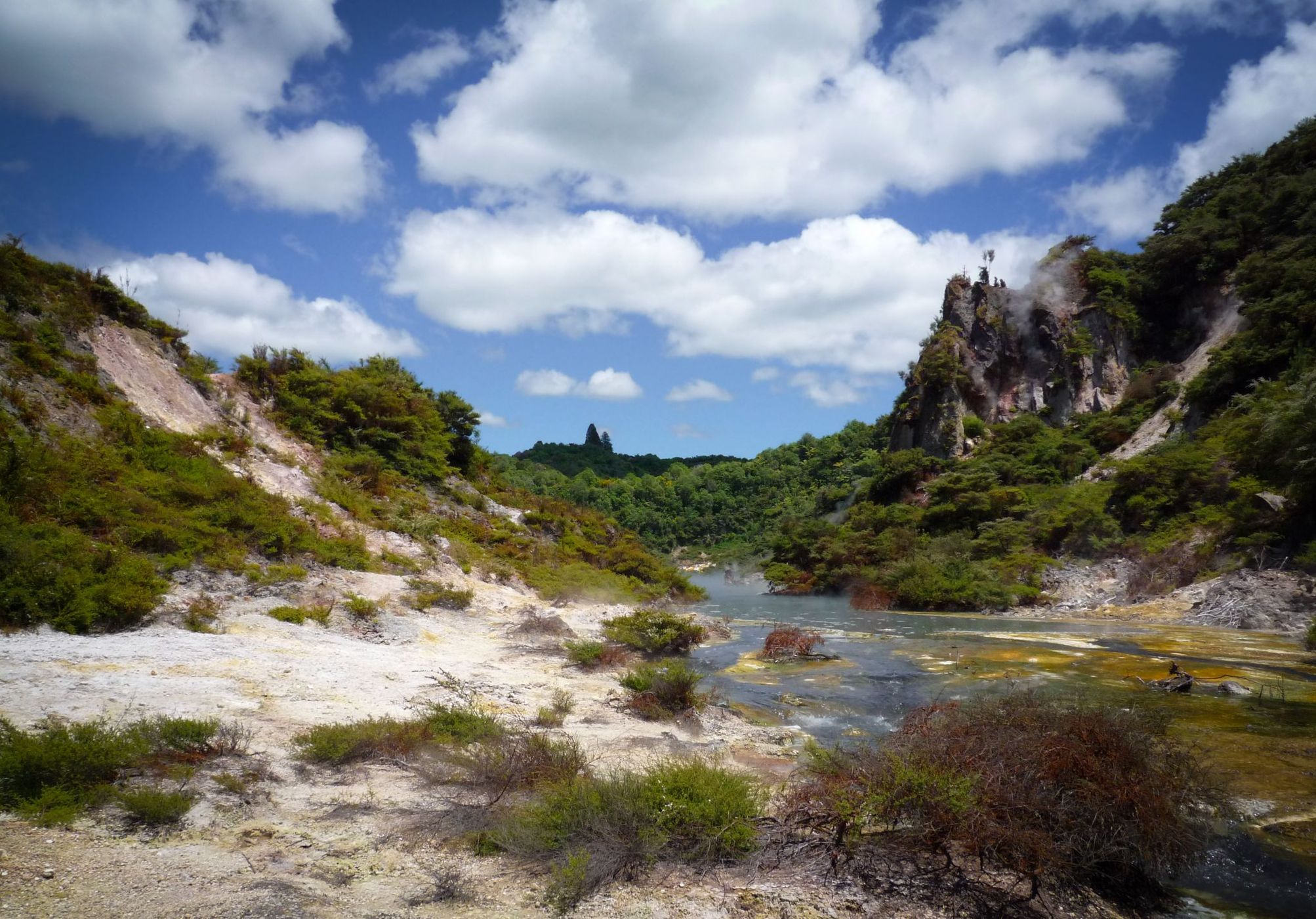 Frying Pan Lake, New Zealand