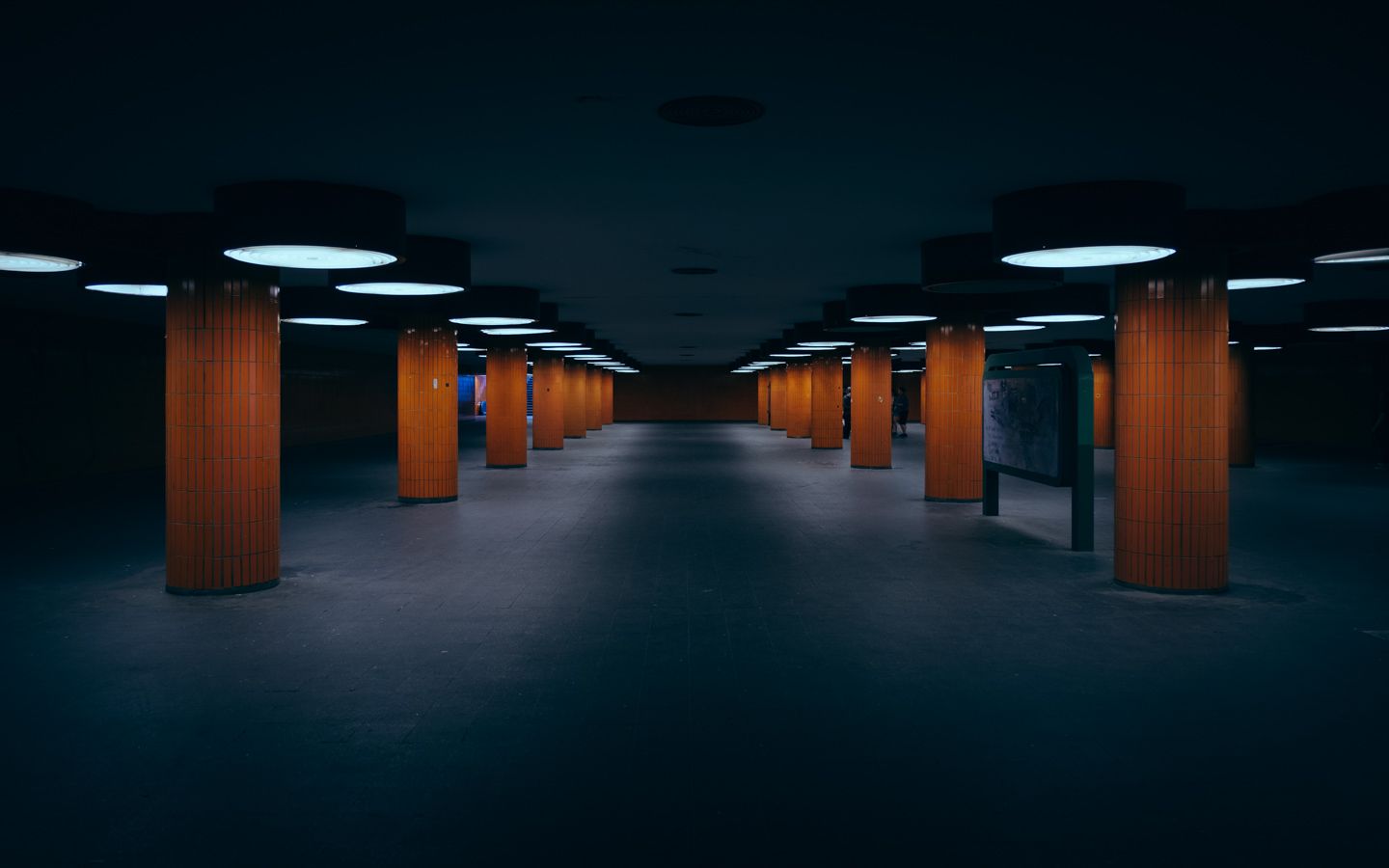 ICC Underground Station, Berlin, Germany