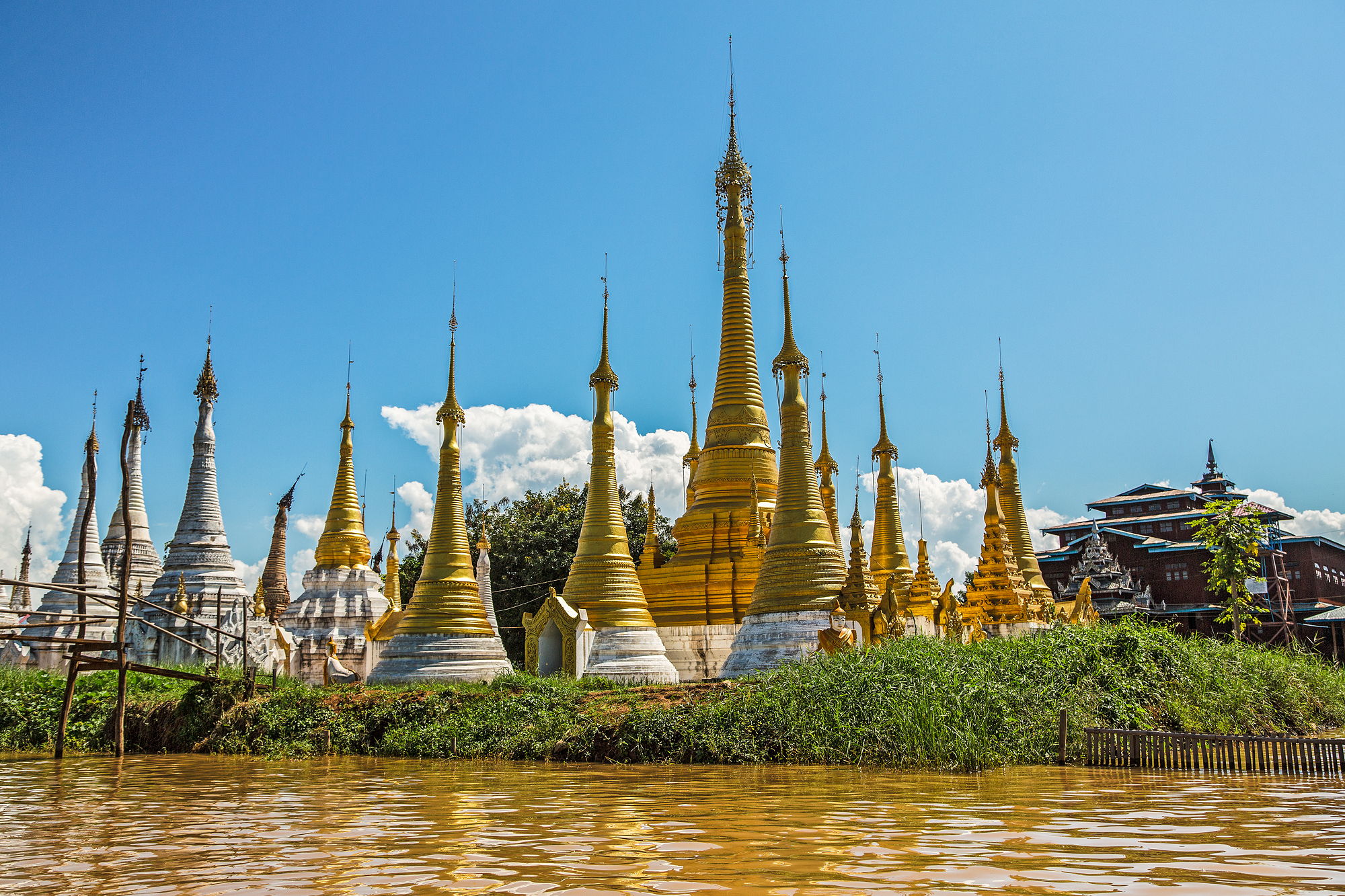 Insel Pagode, Myanmar