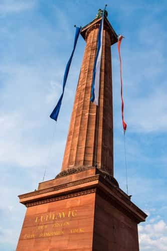 Ludwig Monument at Luisenplatz