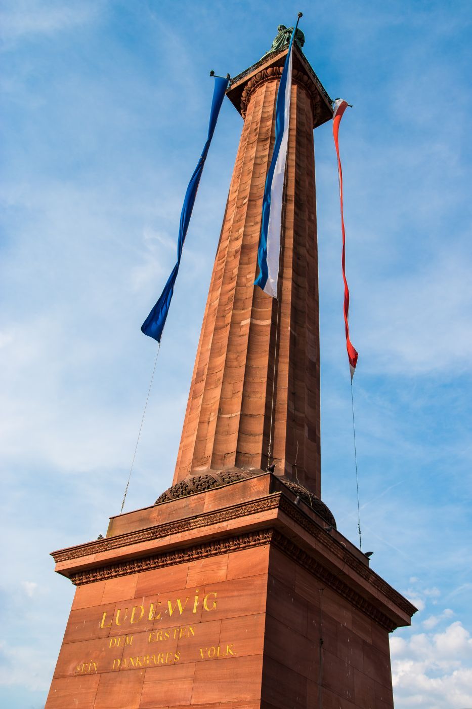 Ludwig Monument at Luisenplatz, Germany