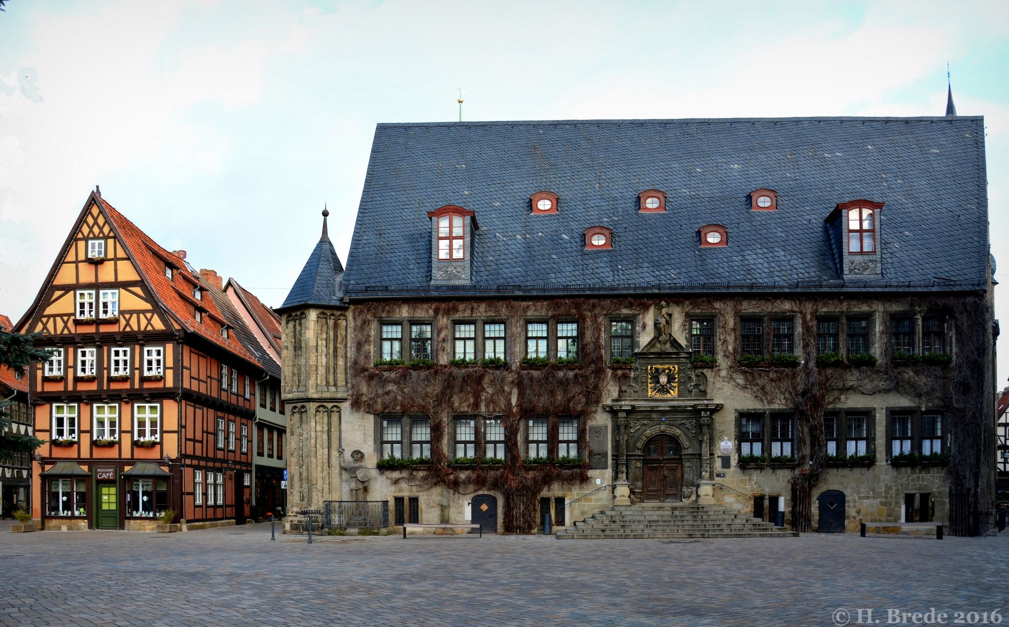 Marcetplace of Quedlingburg, Germany