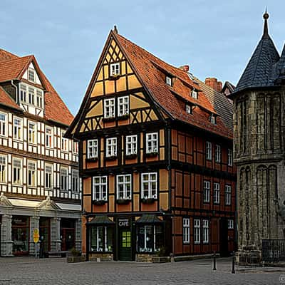 Marcetplace of Quedlingburg, Germany