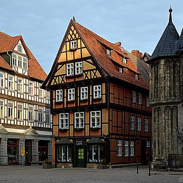 Marcetplace of Quedlingburg, Germany