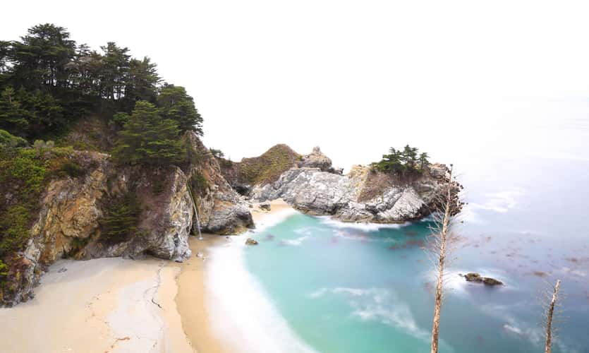 McWay Beach and Falls
