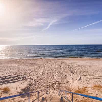 Nida beach, Baltic seashore, Lithuania