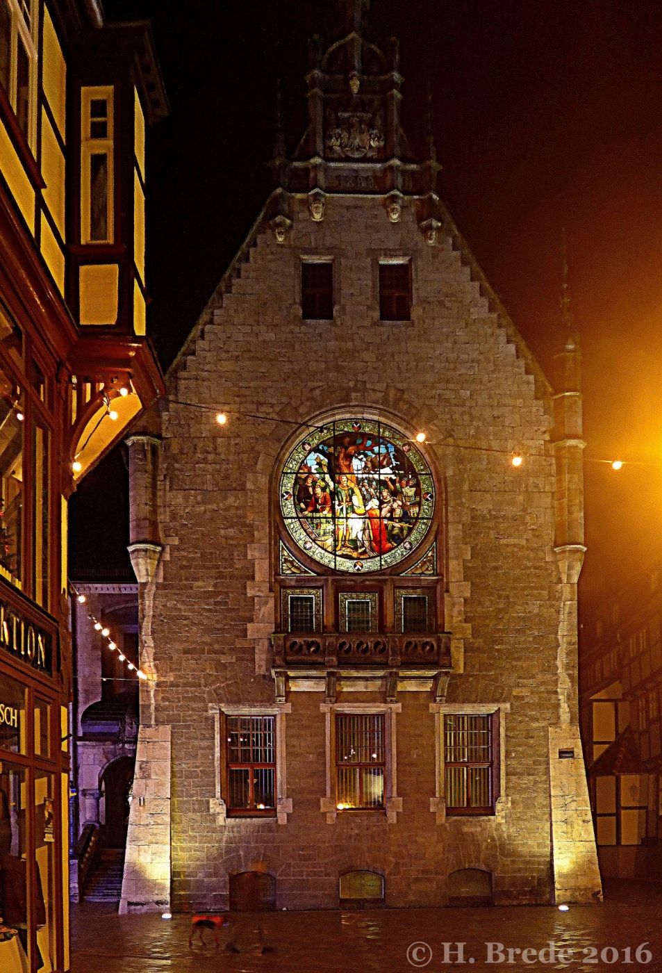 Night at Quedlingburg, Germany