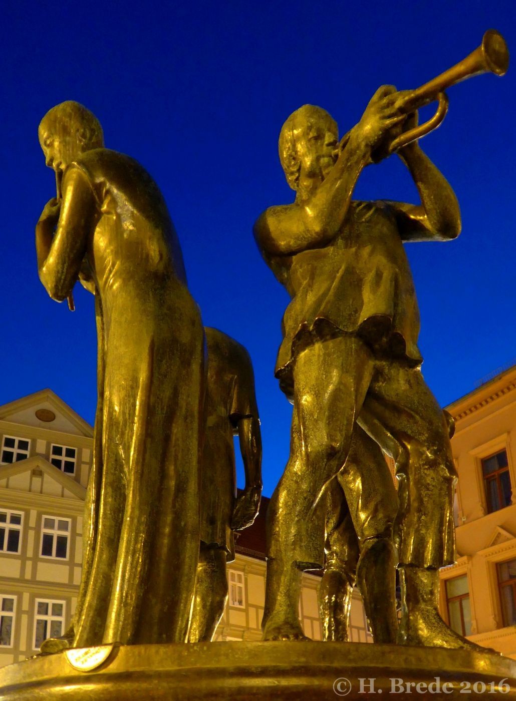 Night at Quedlingburg, Germany