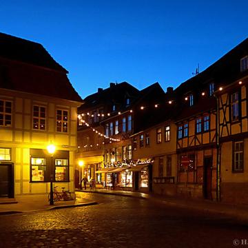 Night at Quedlingburg, Germany