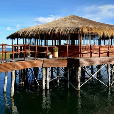 On Lake Titicaca, Peru