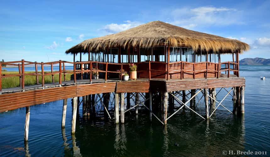 On Lake Titicaca