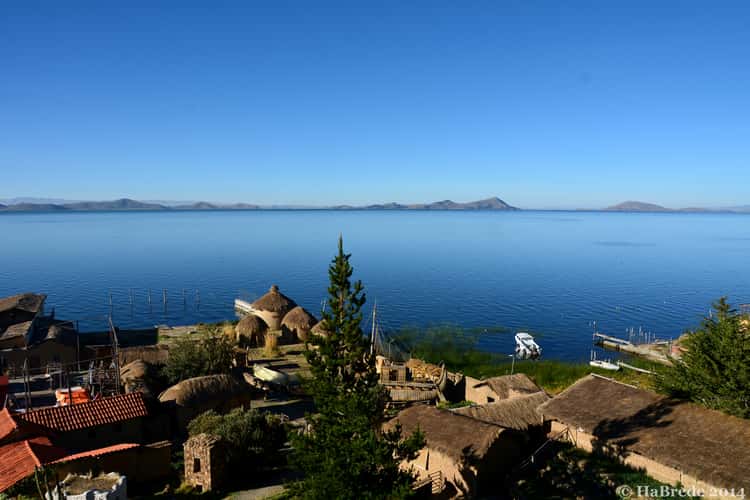 On Lake Titicaca
