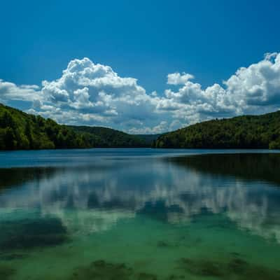 Plitvice Lakes Reflections, Croatia