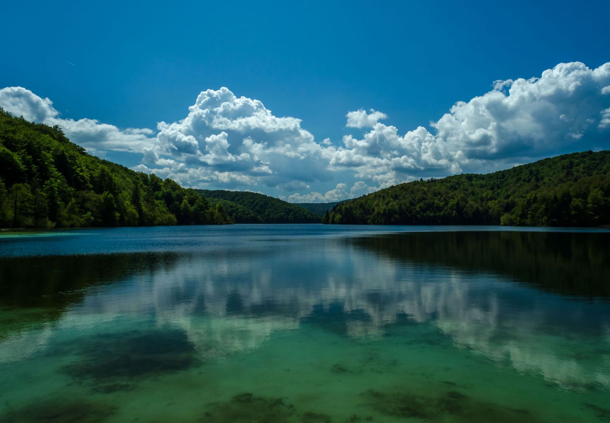 Plitvice Lakes Reflections, Croatia