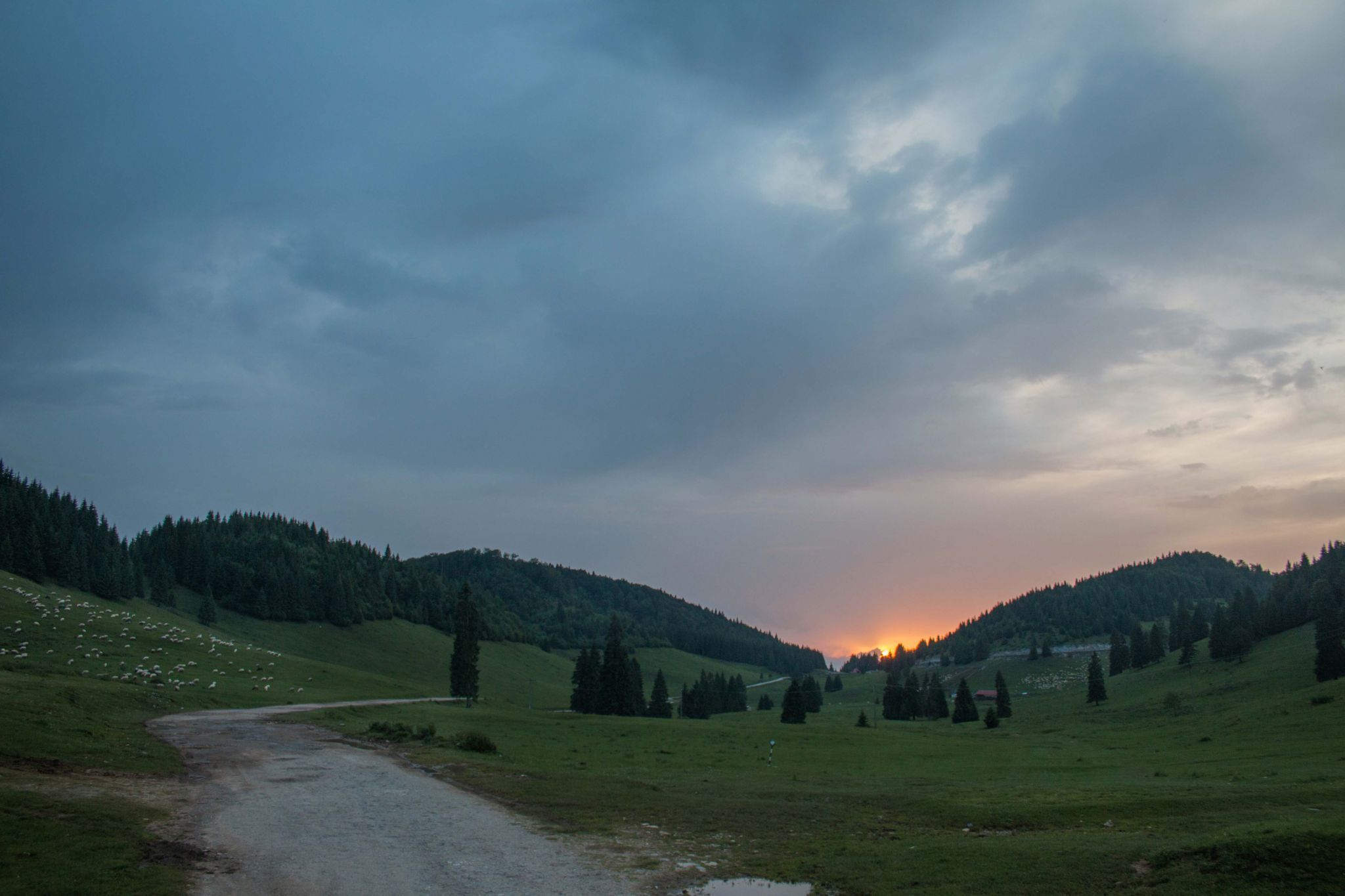 Road to Glavoi, Romania