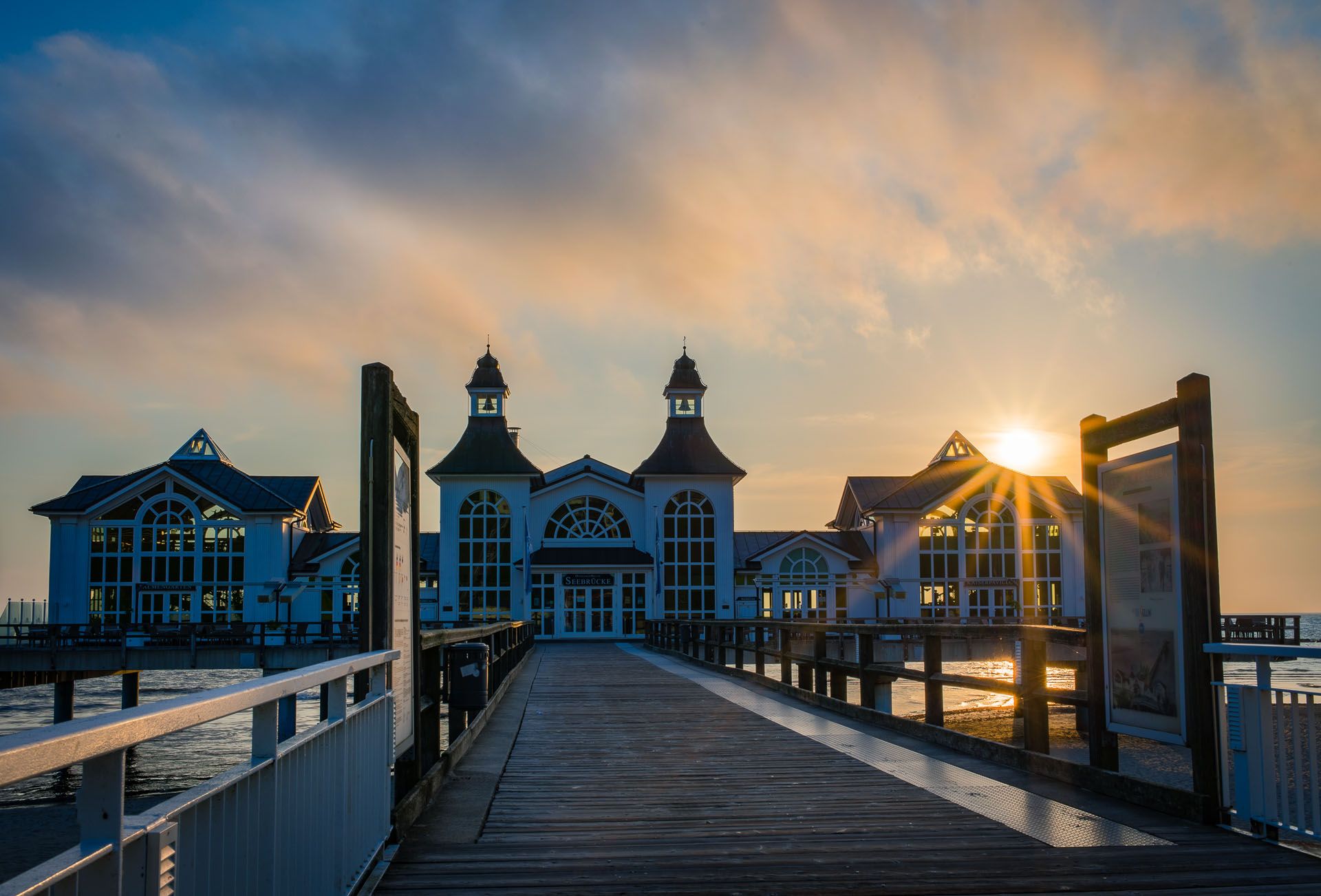 Sellin Pier front view, Germany