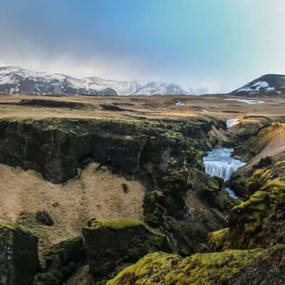 Skogafoss waterfall in South Iceland, Iceland