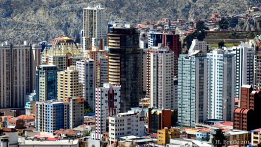 Skyscraper in La Paz