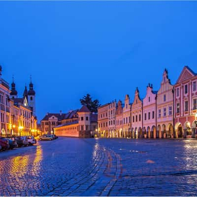 Telc town centre, Czech Republic