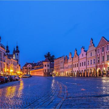 Telc town centre, Czech Republic