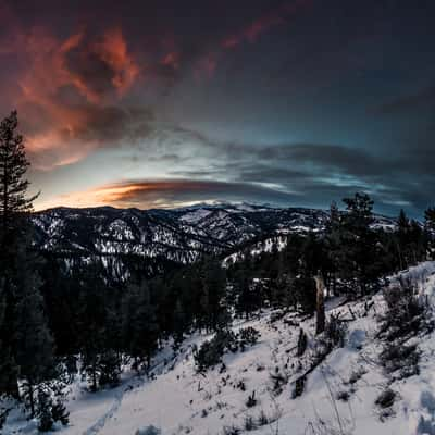 TenderFoot Trail Sunset, USA