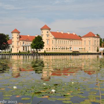 The classical view of castle Rheinsberg, Germany