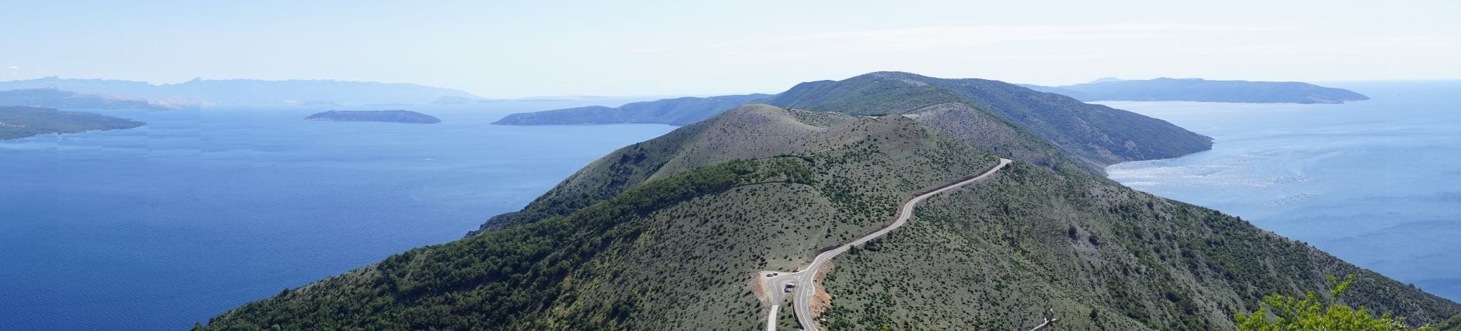 The look over Cres, Croatia