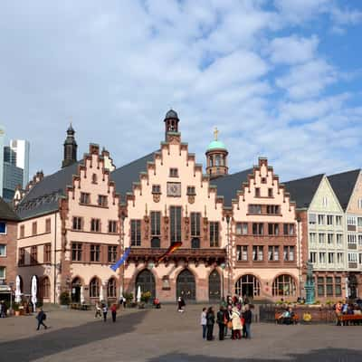 The Römer Building in Frankfurt am Main, Germany