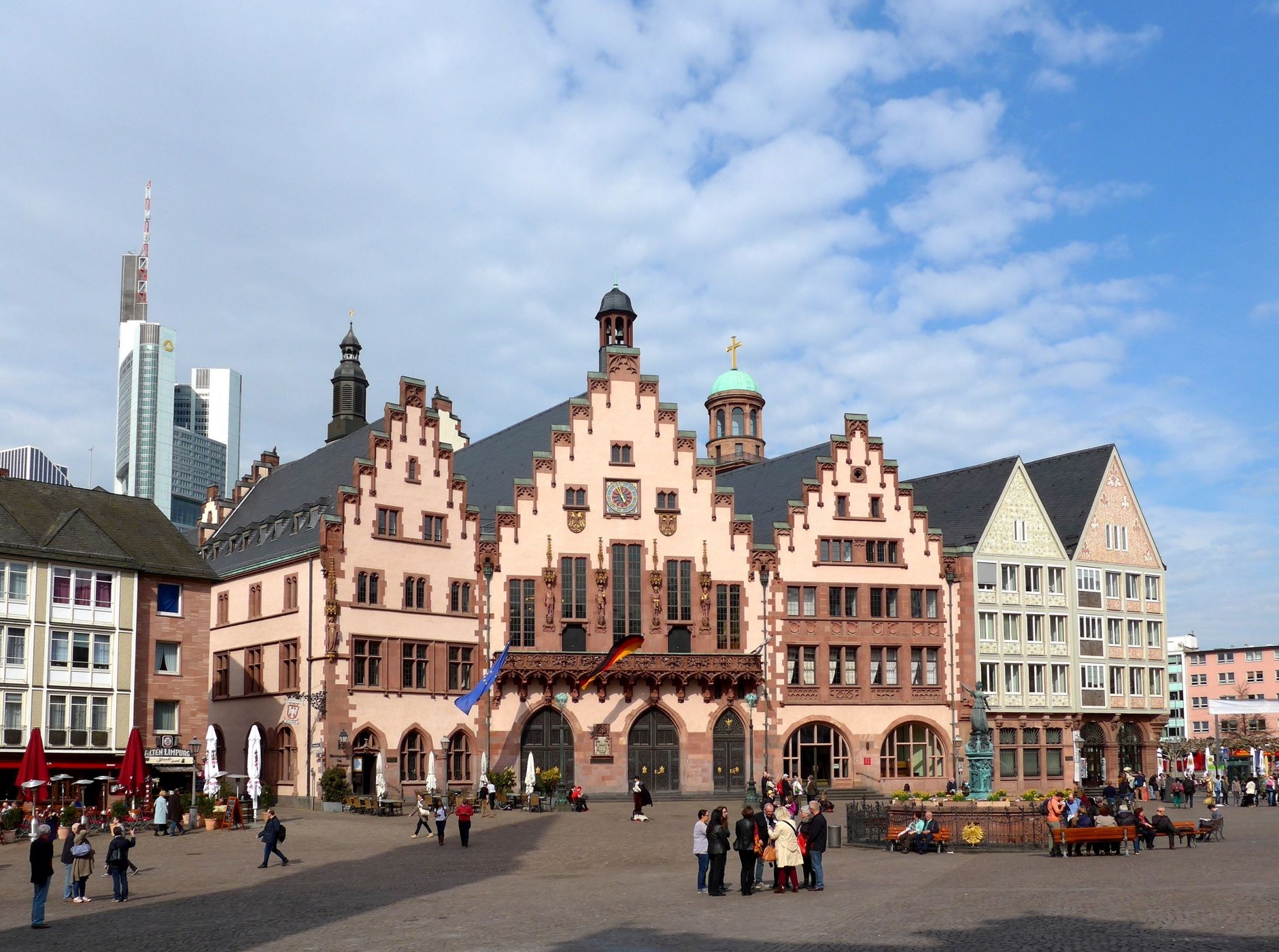 The Römer Building in Frankfurt am Main, Germany