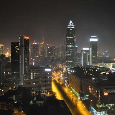 Skyline of Frankfurt am Main, Germany