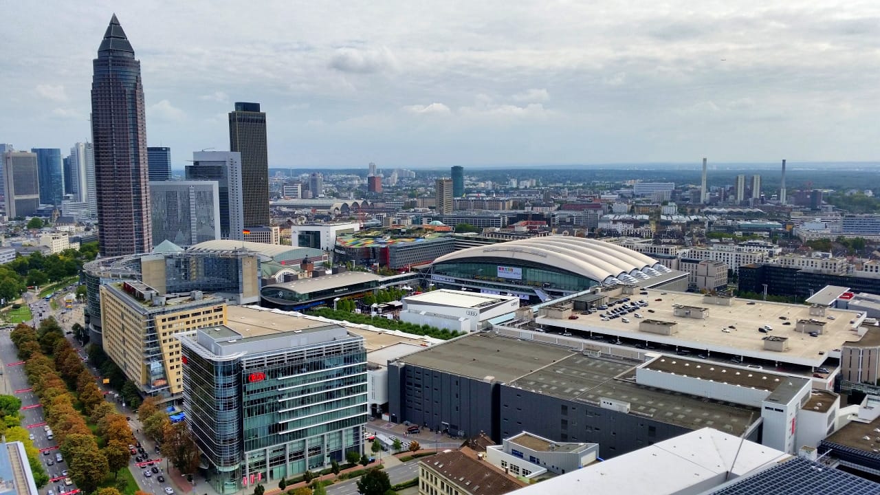 Skyline of Frankfurt am Main, Germany