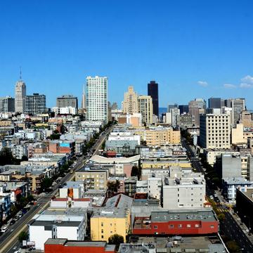 The Skyline of San Francisco, USA