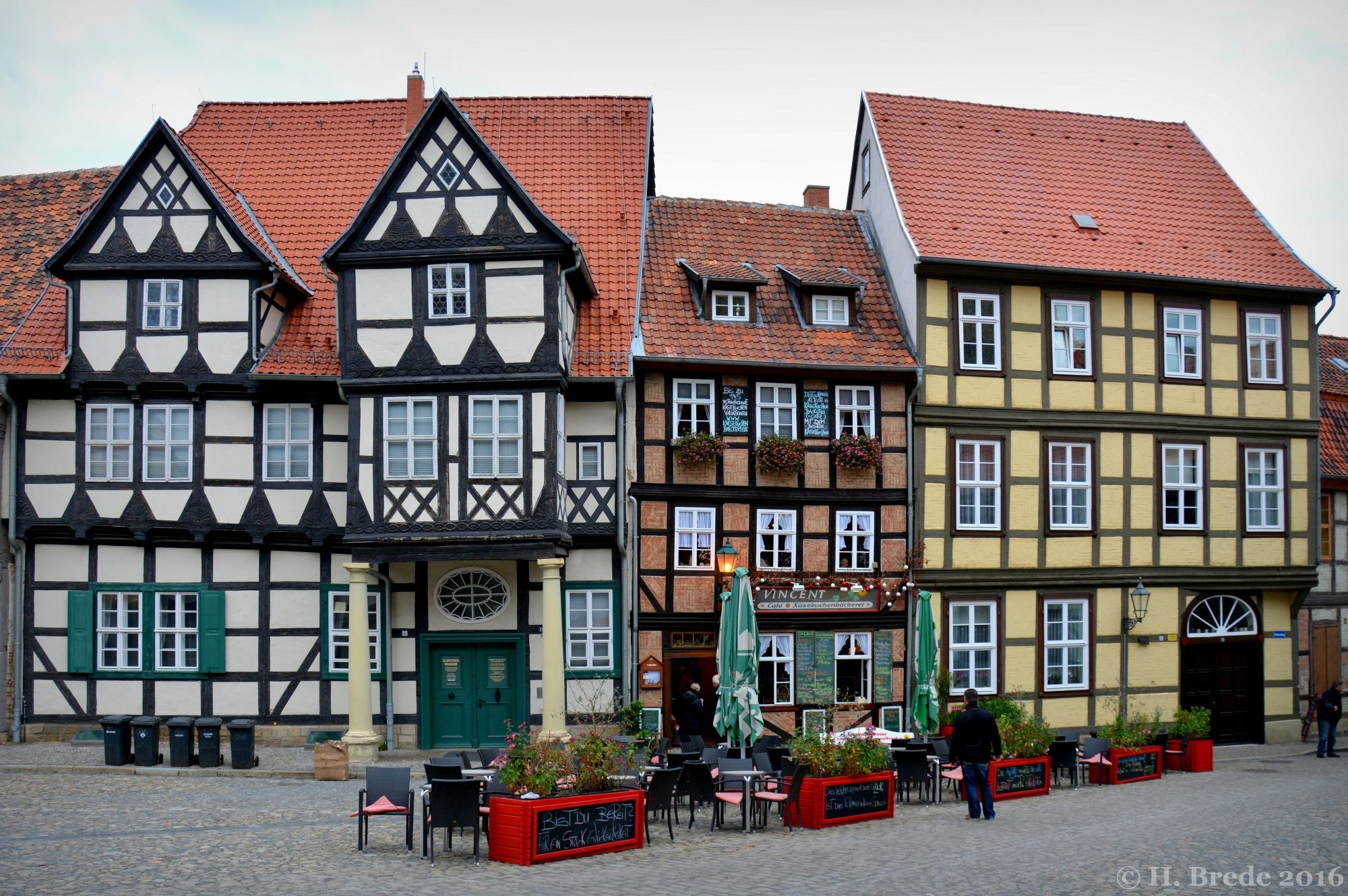 Timbered Houses in Quedlingburg, Germany