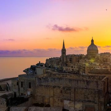 Valletta sunrise, Malta