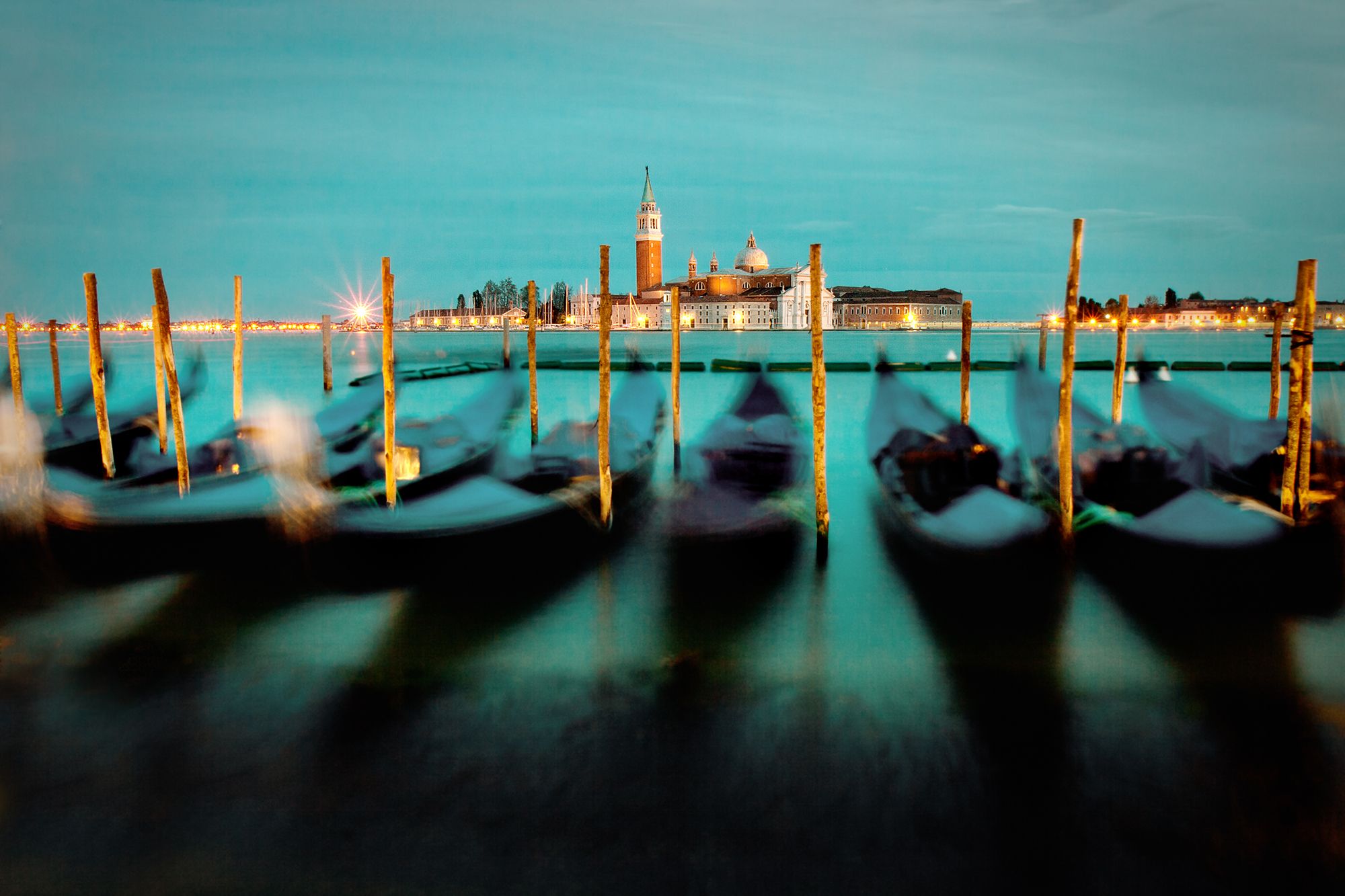 View to San Giorgio Maggiore, Venice, Italy