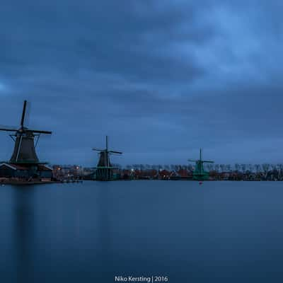 Zaanse Schans Windmills, Netherlands