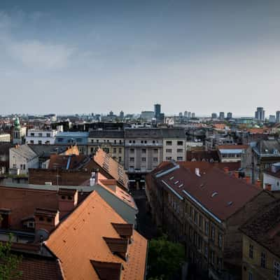 Zagreb Funicular viewpoint, Croatia