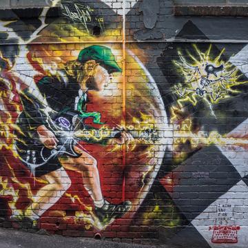 AC/DC Lane, Melbourne, Australia