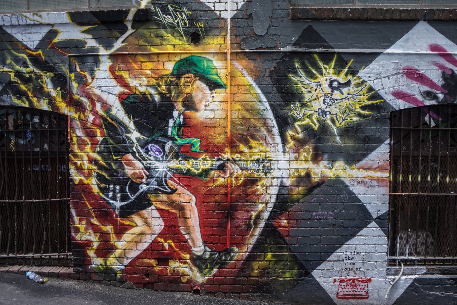 AC/DC Lane, Melbourne, Australia