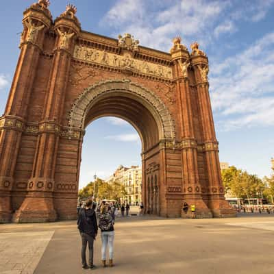 Arc de Triomf, Barcelona, Spain