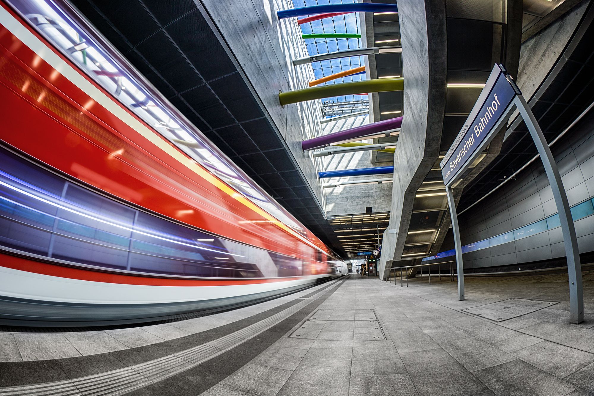 Bayerischer Bahnhof Leipzig, Germany