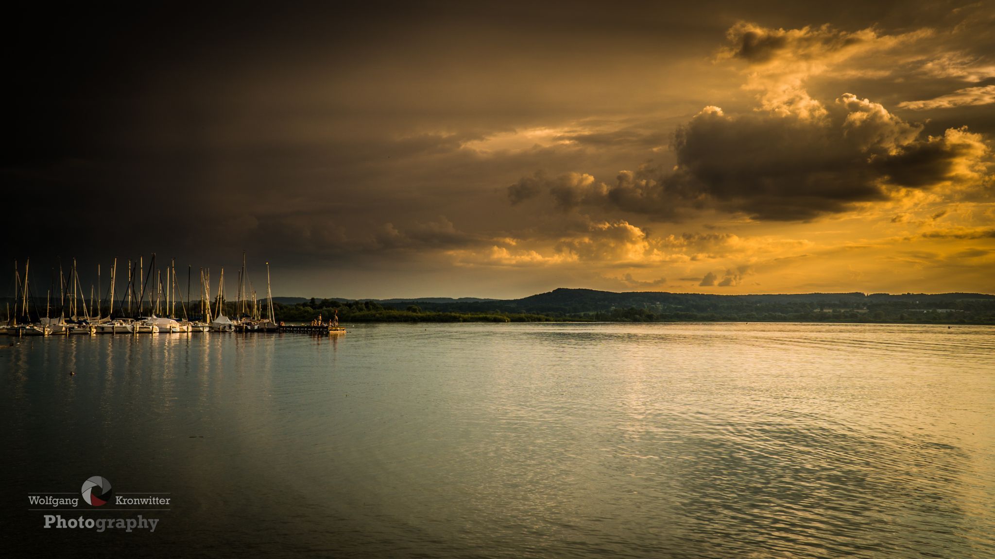 Before the thunderstorm, Aidenried, Germany
