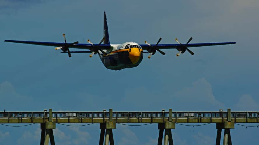 Blue Angels Air Show @ Pensacola Beach