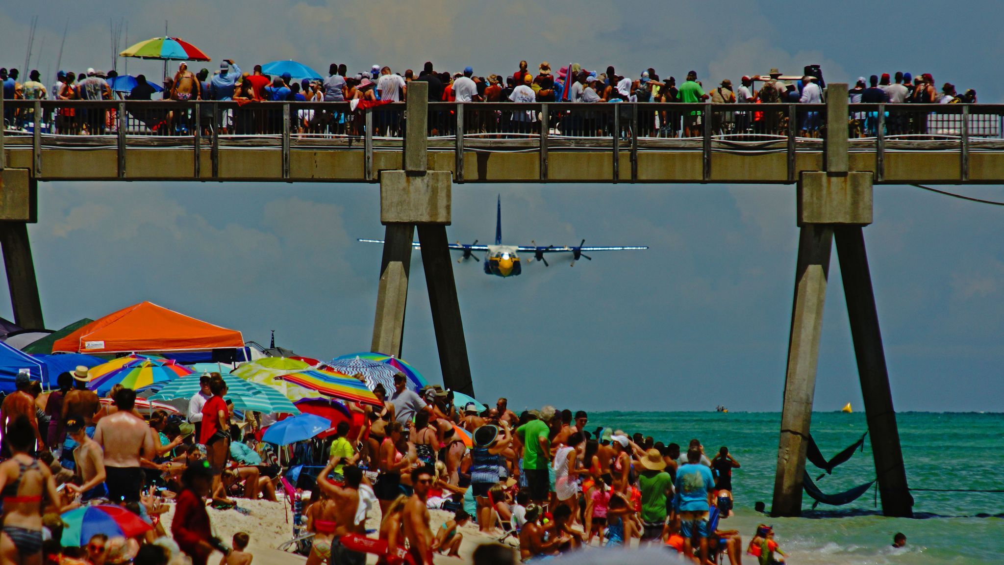 Blue Angels Air Show @ Pensacola Beach, USA