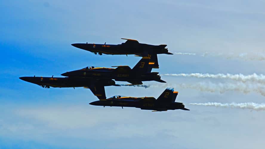 Blue Angels Air Show @ Pensacola Beach